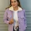 Corduroy jacket for winter for women