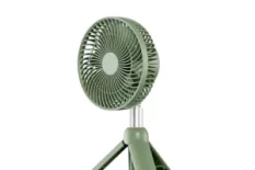 AZEADA PD-F27 Multipurpose Desktop Fan with Tripod Stand – Green