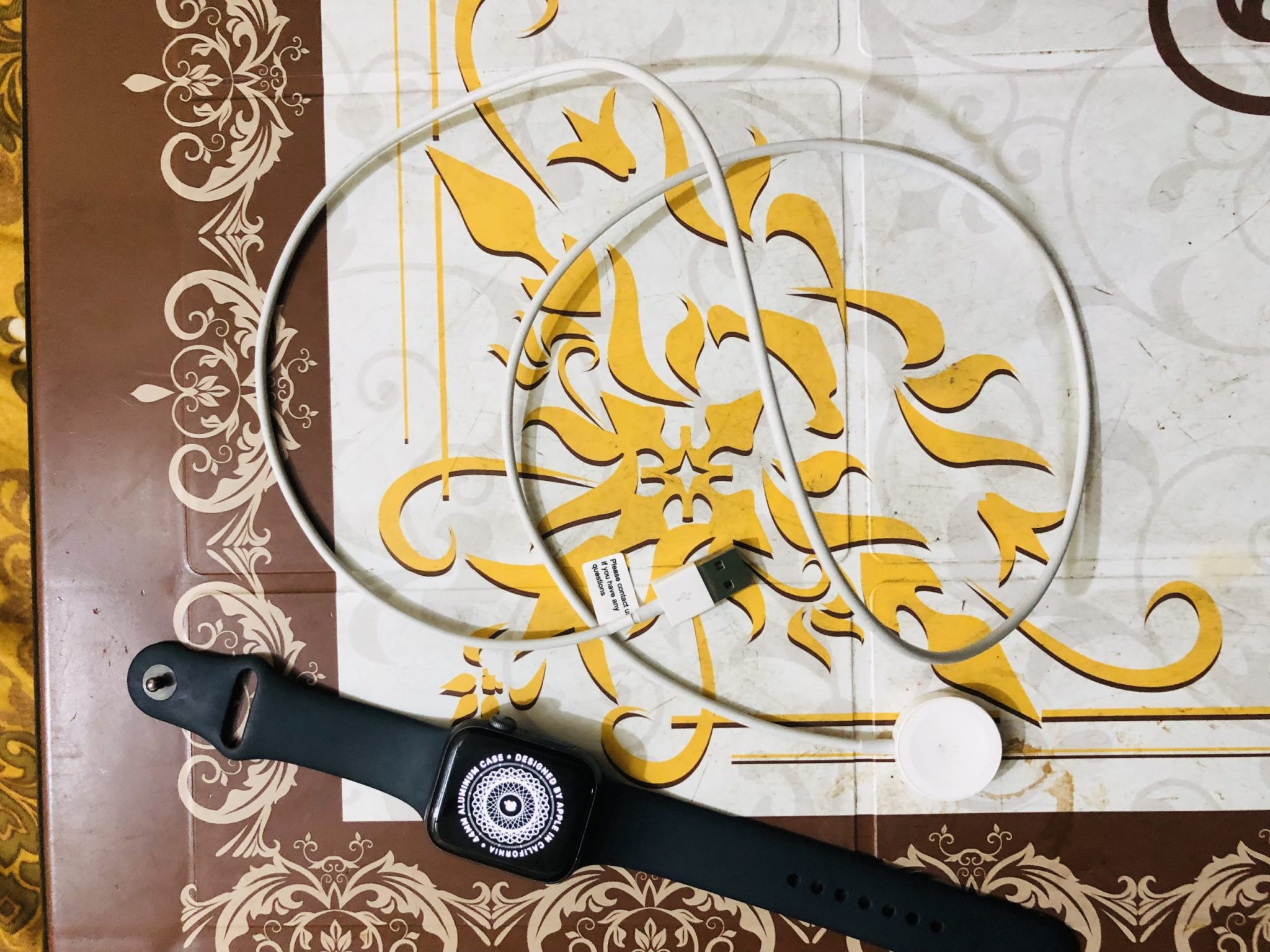 Apple Watch Series 4 (44mm, GPS, 16GB) – iCloud Locked – চার্জারসহ