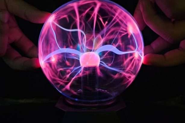 Globe Shape Magic Plasma Ball Light-5 Inch