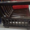 2 seater segun wood  sofa