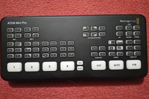 Blackmagic Design ATEM Mini Pro HDMI Live Stream Switcher