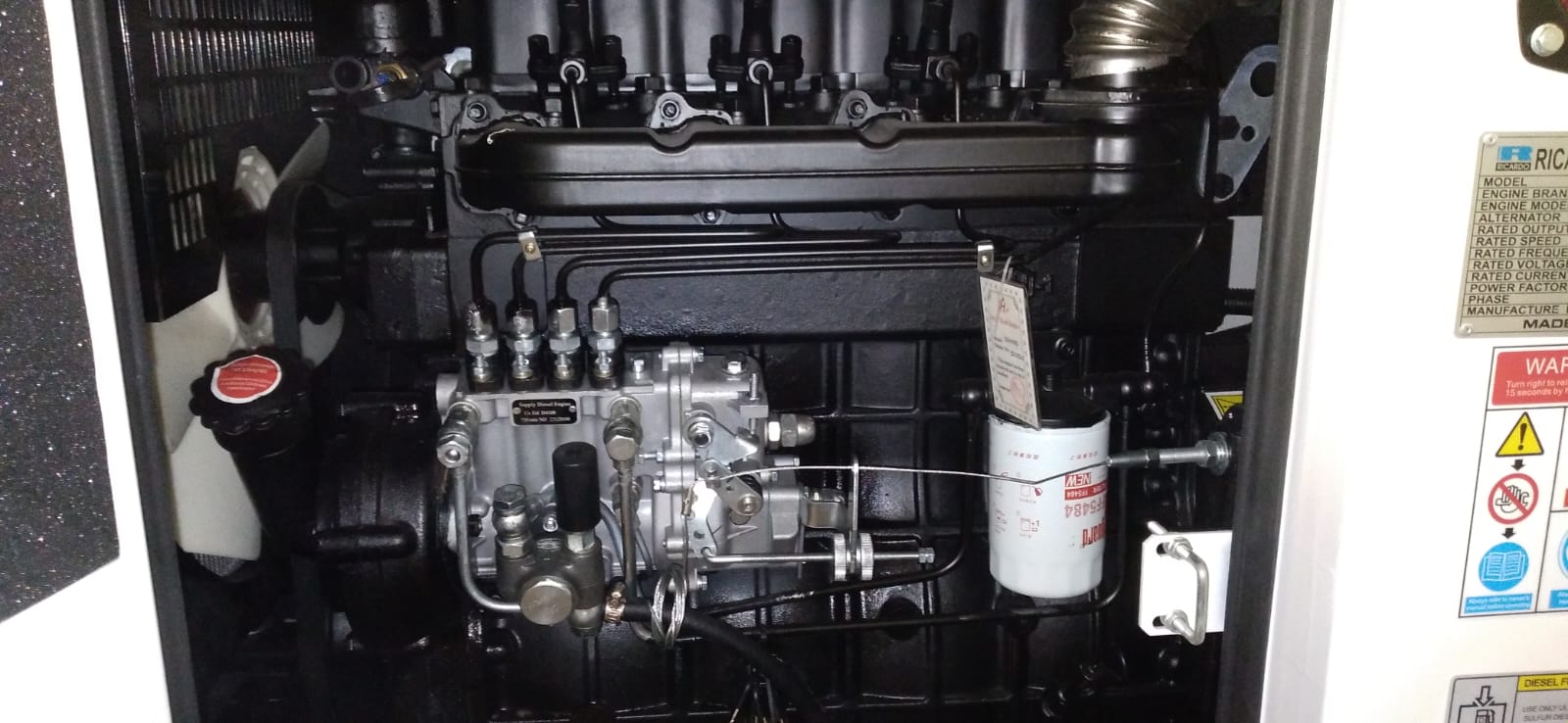 50 kVA Ricardo Diesel Generator for Sale – High Performance & Low Fuel Consumption ⚡