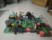 Renwable power and green house city
