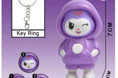 Mood changing keychain