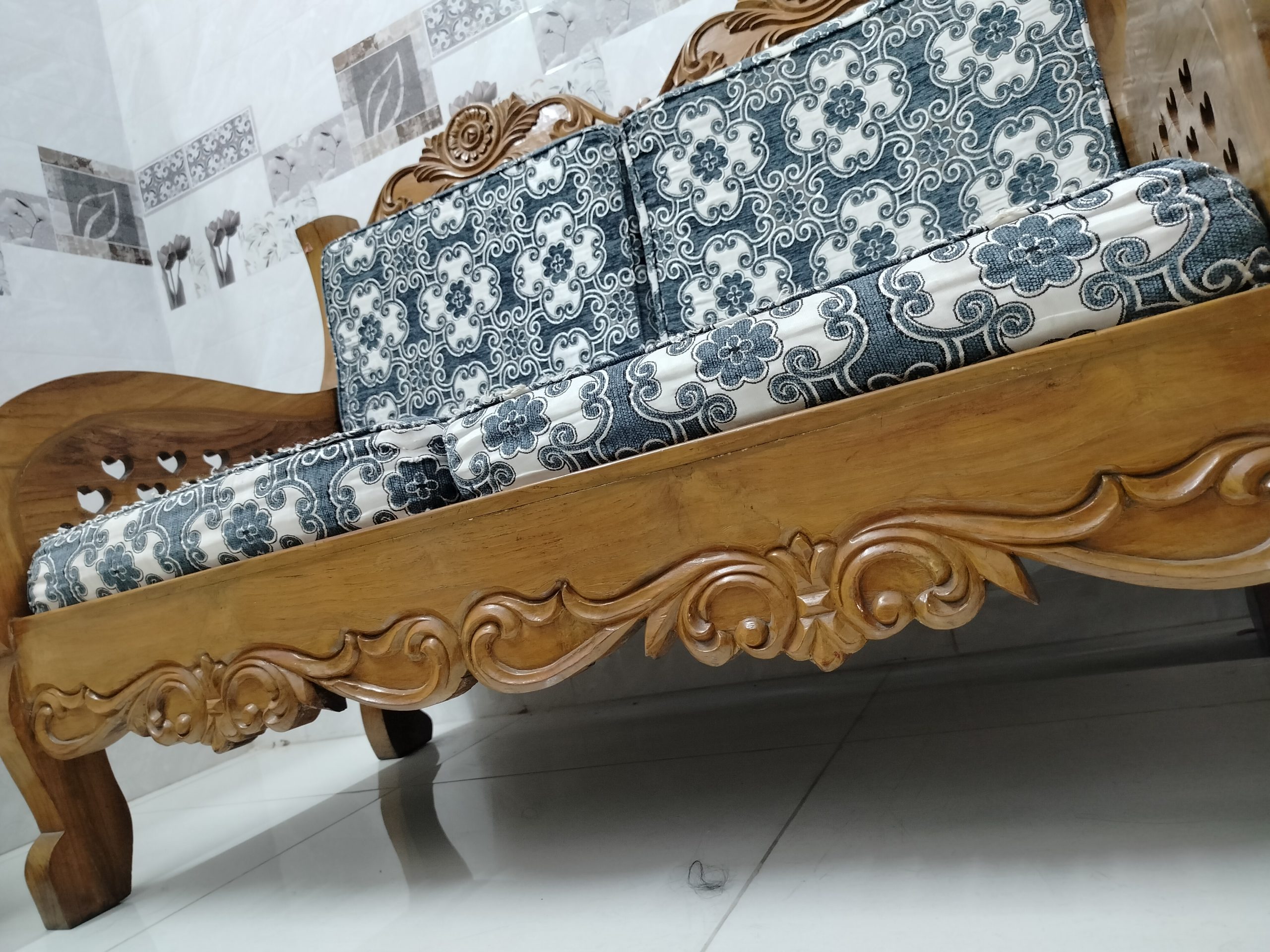 Original সেগুন কাঠের সোফা