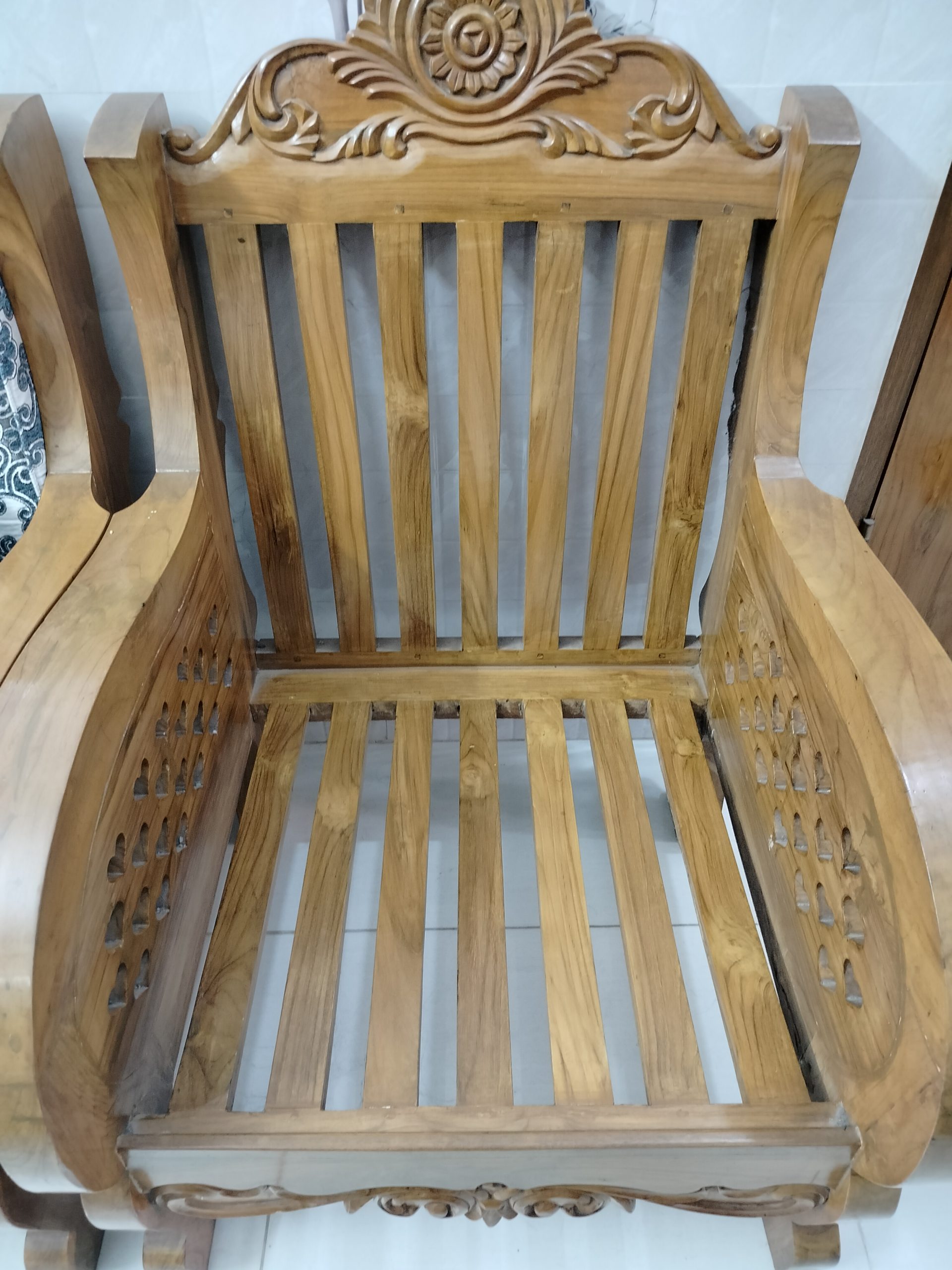 Original সেগুন কাঠের সোফা