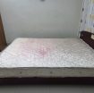Otobi Semi Double Bed with Otobi 8 Inch Spring Mattress