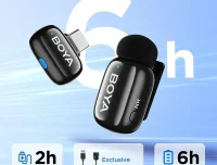 BOYA mini-17 The World\\\’s Tiniest Wireless Microphone for Type C