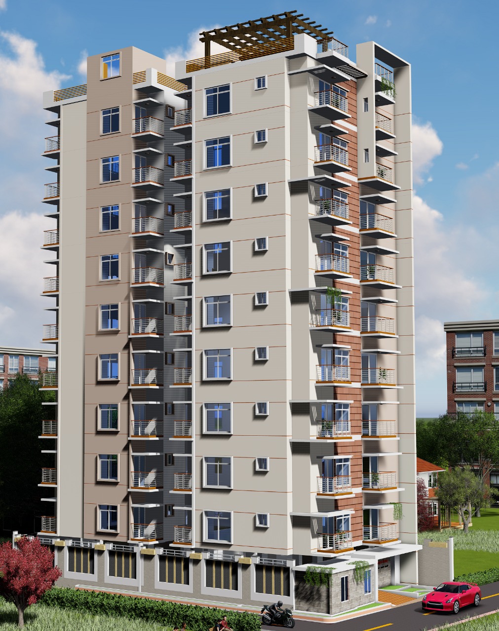 সবুজ অক্সিজেনের ফ্ল্যাট